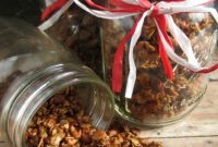 Sweet Gingerbread Granola Treats
