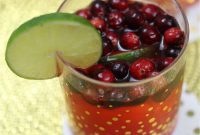 Sparkling Cranberry Lime Delight