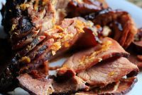 Effortless Slow Cooker Orange Glazed Ham