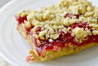 Easy 4-Ingredient Cherry Cake Bars