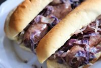 Savory Slow Cooker Beer Brats