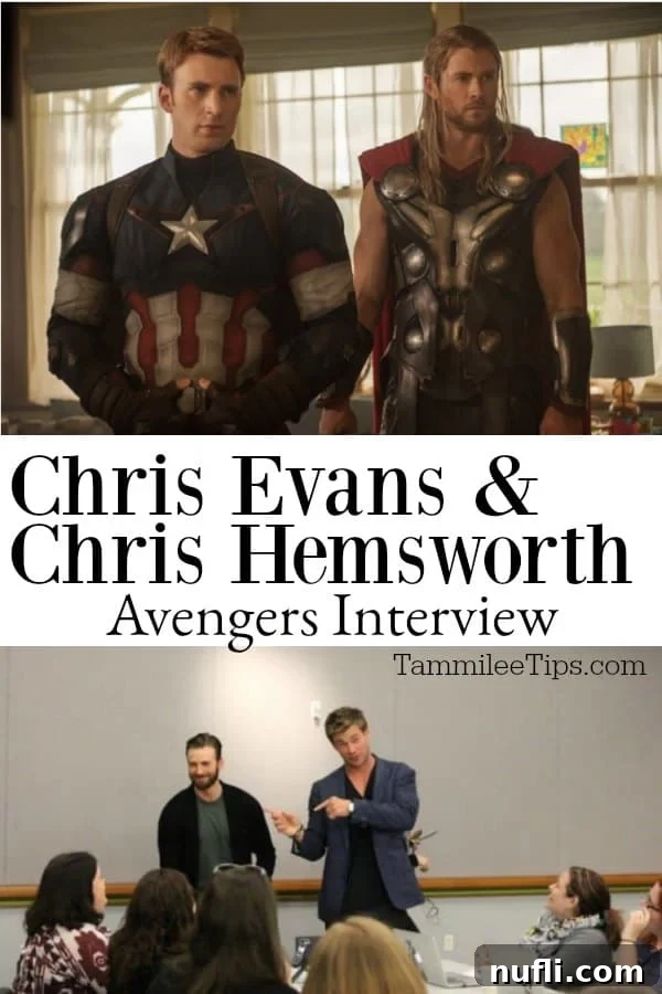 Chris Hemsworth and Chris Evans Discuss Avengers Age of Ultron 1 featured 97582