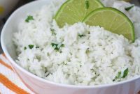 Zesty Cilantro Lime Rice