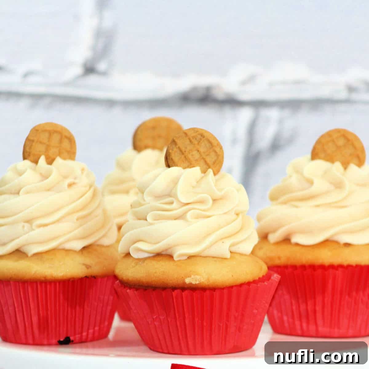 Easy Homemade Nutter Butter Cupcakes 1 featured 98528