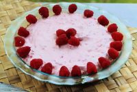 Effortless Raspberry No-Bake Pie