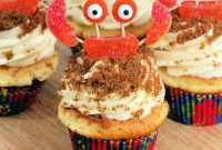 Seaside Crab Cupcakes