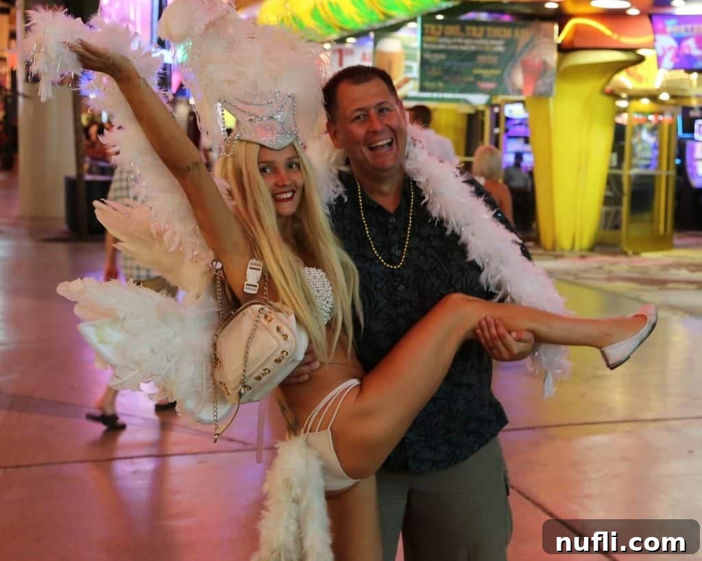 Photos for tips Las Vegas Nevada - Street performers dressed in various costumes posing for photos