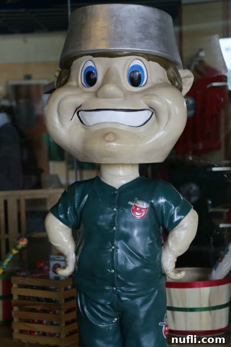 Experience Fort Wayne Indiana 10 Tincap baseball mascot sculpture