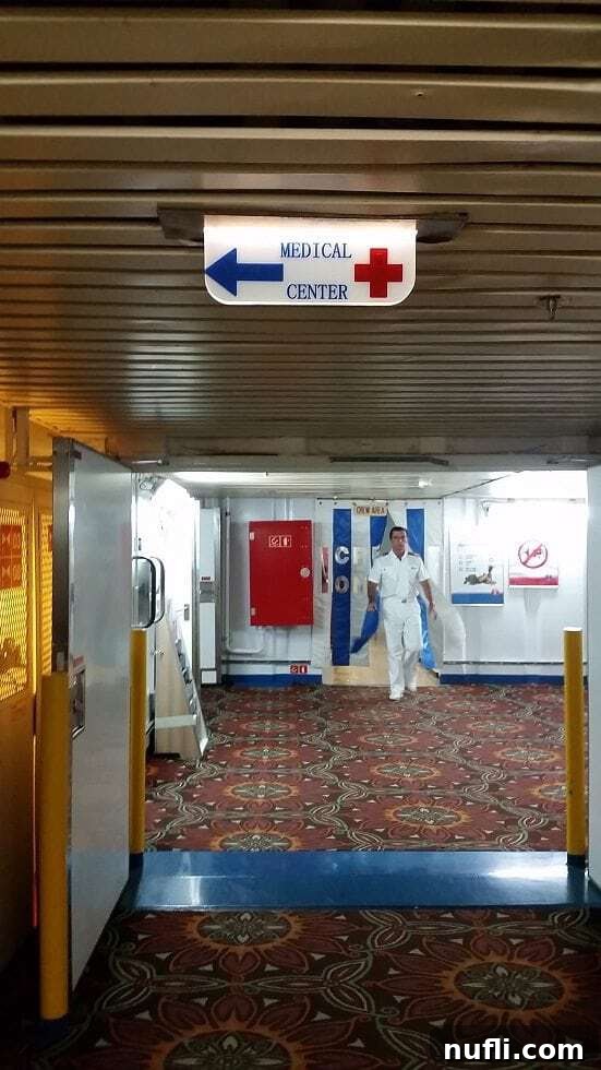 Amazing care from the Medical Center on the Carnival Conquest