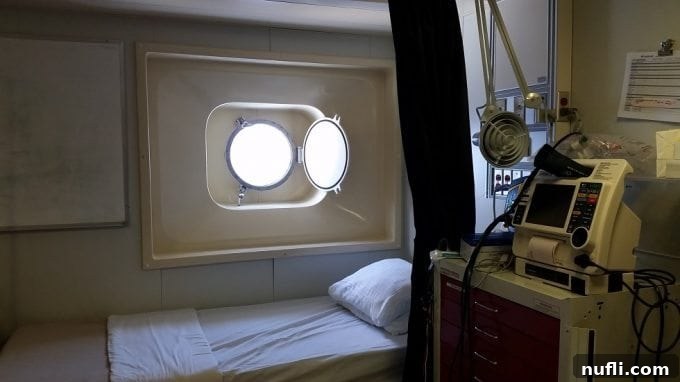 Medican center bed and equipment