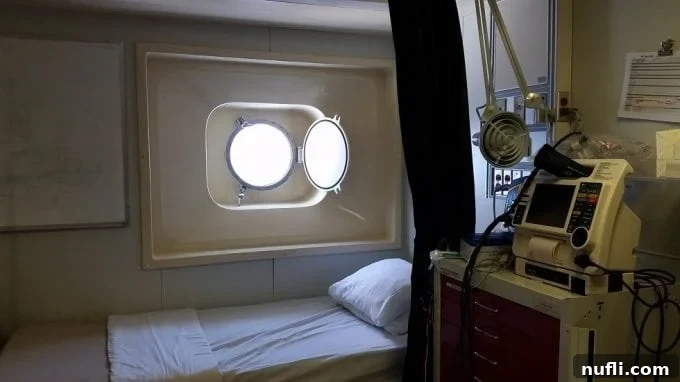 Medican center bed and equipment