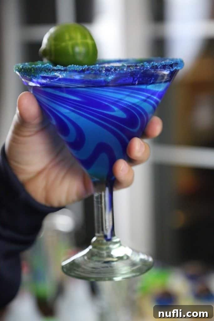 Hawk-Arita Cocktail recipe being served in a vibrant, lively setting, perfect for game day celebrations.