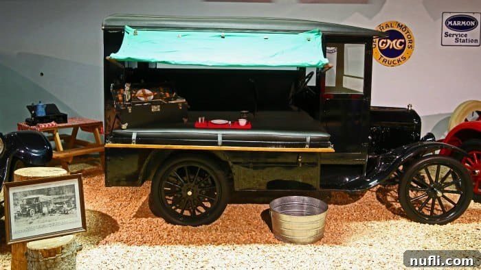 1921 Ford KampKar, an early recreational vehicle
