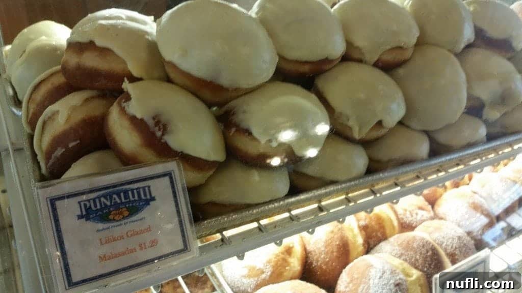 Punalu'u Bake Shop Lilikoi Malasadas - A Taste of Paradise