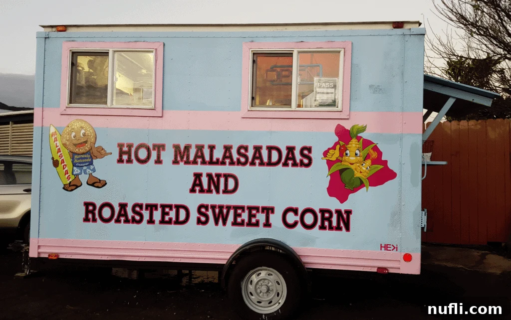 Malasada Food Truck in Waimea - Freshly Fried
