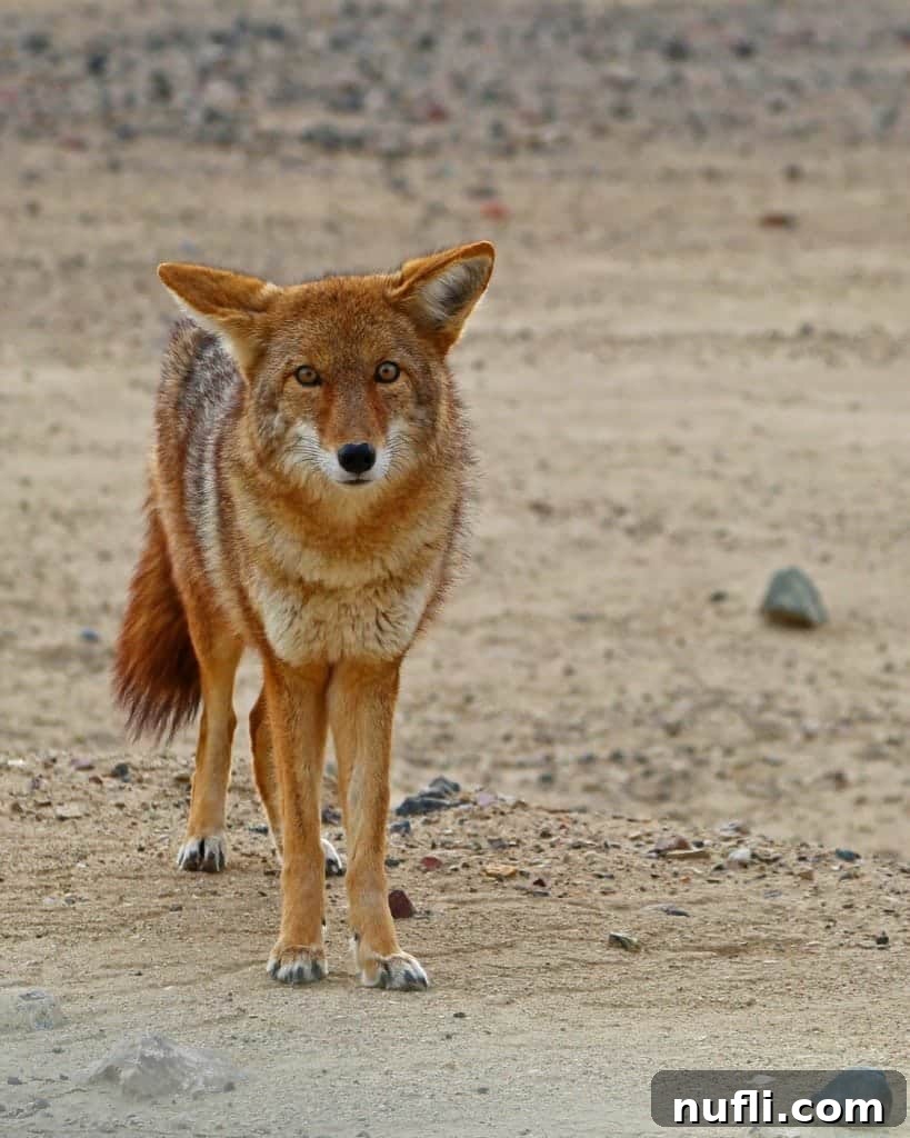 Coyote at Death Valley National Park