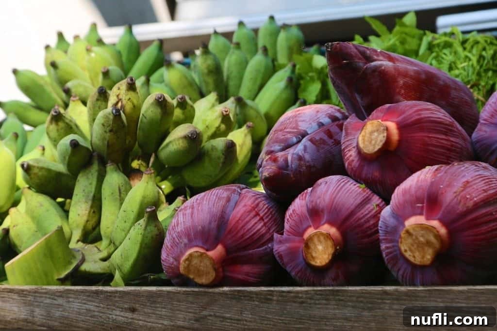 Fresh, colorful fruit selection at the Sunday Market in Ko Kret, Thailand