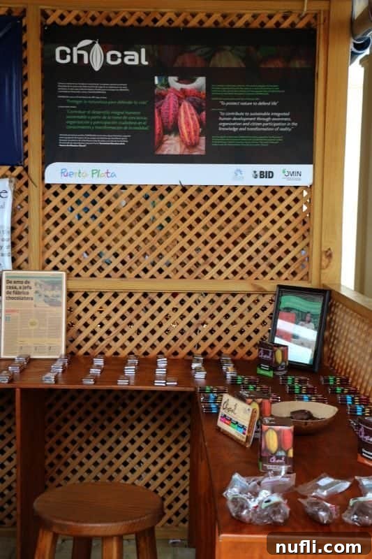 Chocal sign in Puerto Plata