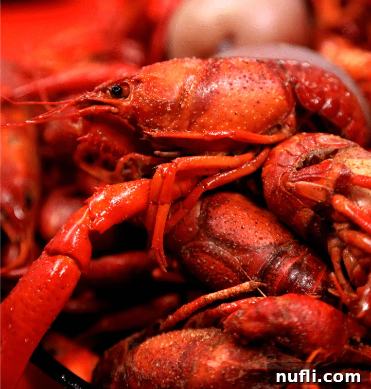 crawfish close up 