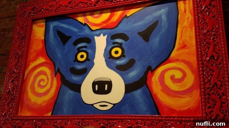 Blue Dog painting 