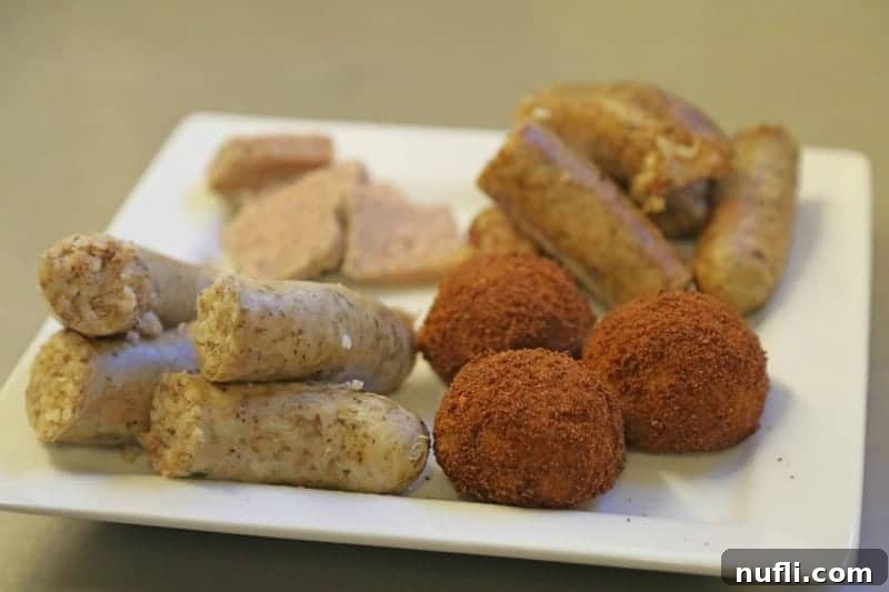 Boudin on a white plate 