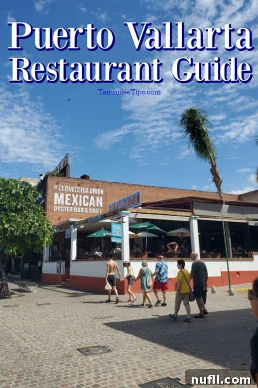 Puerto Vallarta Restaurant Guide: Over an open-air restaurant with vibrant atmosphere
