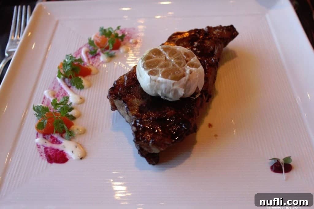 Carnival Breeze Fahrenheit 555 Steakhouse Steak
