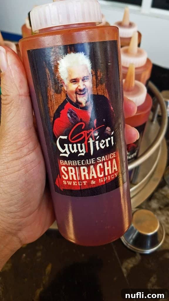 Guy Fieri Barbecue Sauce Sriracha on Carnival Magic