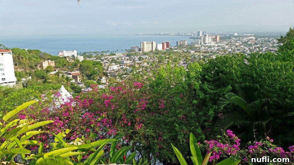 spa overlook of Puerto Vallarta and the Bay of Banderas