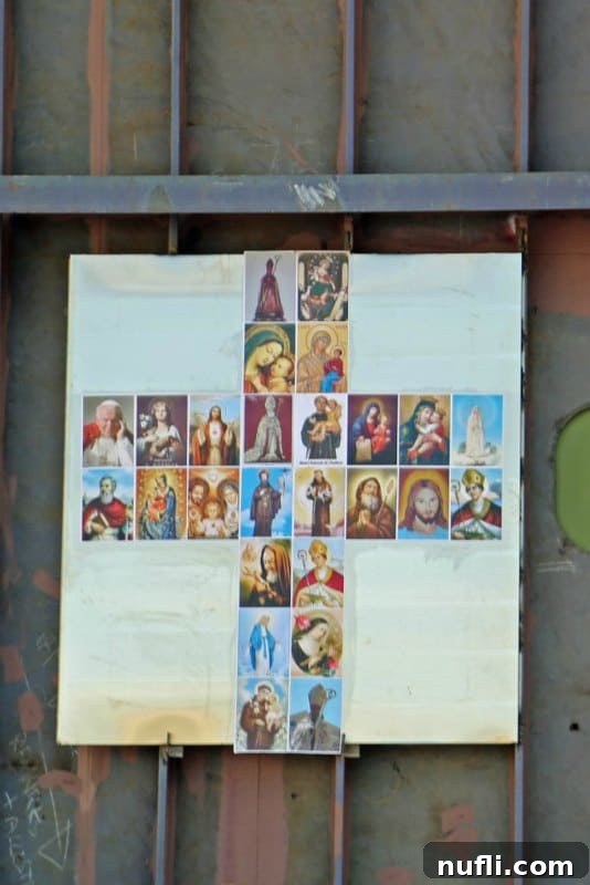 The Horizon Begins: Keel Laid for Carnival's Latest Gem in Italy 6 A decorative cross or symbol of saints prominently displayed on the ship's structure, reflecting the traditional blessings given to new vessels