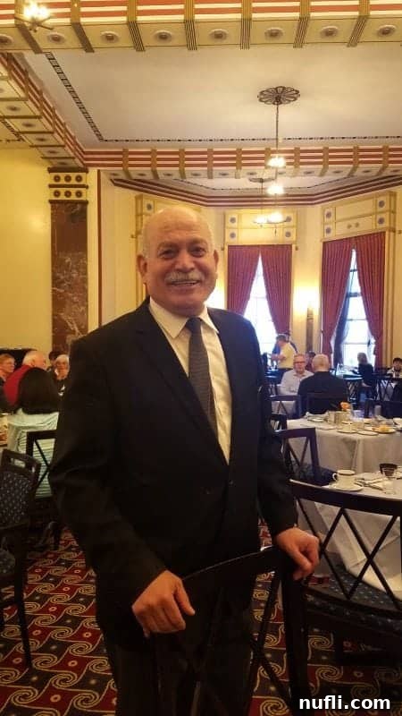 Waiter smiling at the King David hotel 