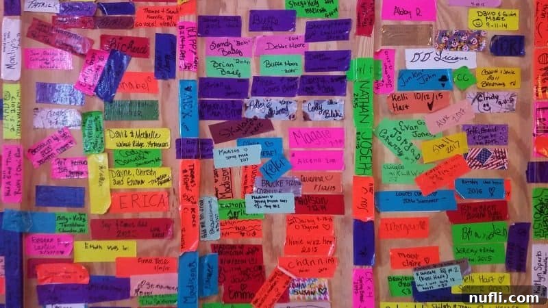 Orange Beach and Gulf Shores Must Try Restaurants 14 Colorful tape with writing on it