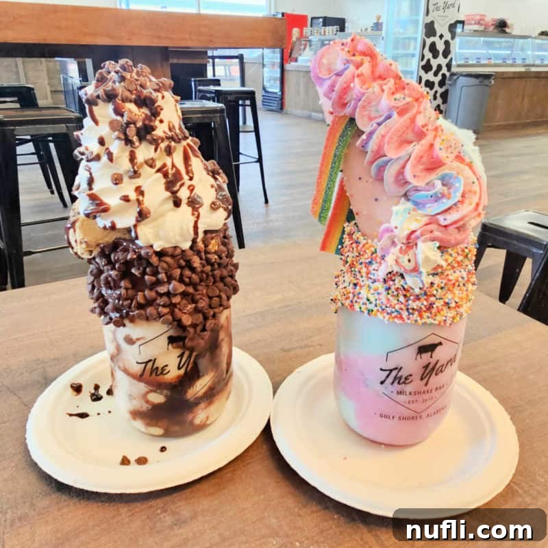 Orange Beach and Gulf Shores Must Try Restaurants 20 mason jar sundaes at The Yard with tons of toppings