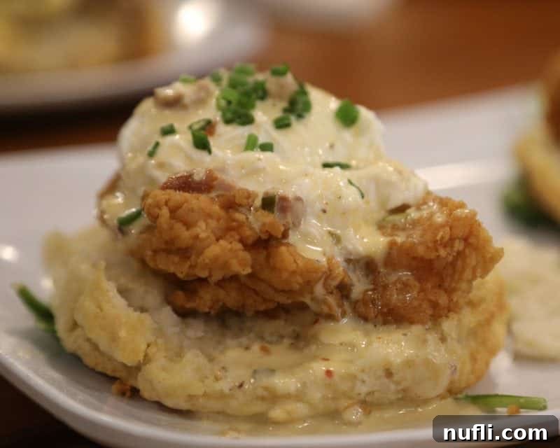 Orange Beach and Gulf Shores Must Try Restaurants 36 fried chicken benedict on a biscuit