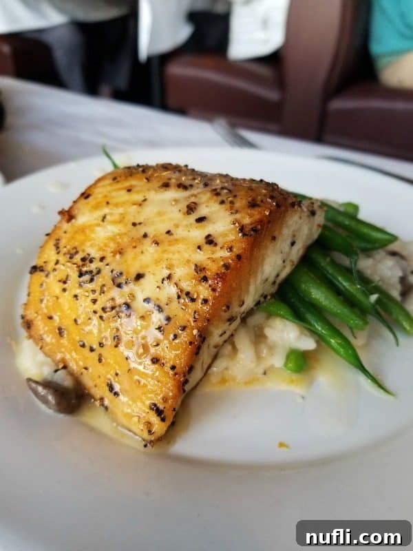 Orange Beach and Gulf Shores Must Try Restaurants 45 Fish on risotto and green beans