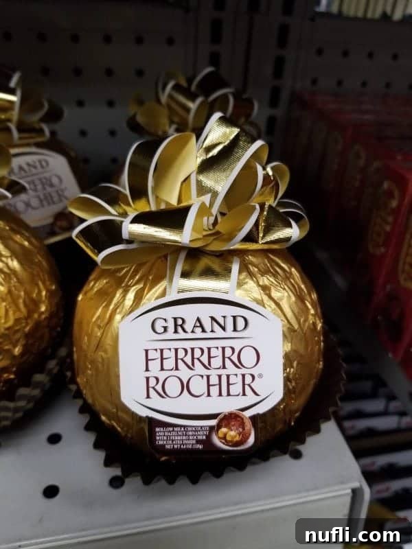 Giant grand Ferrero Rocher candy 