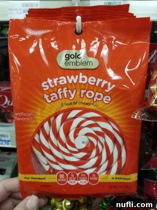 STrawberry Taffy Rope package