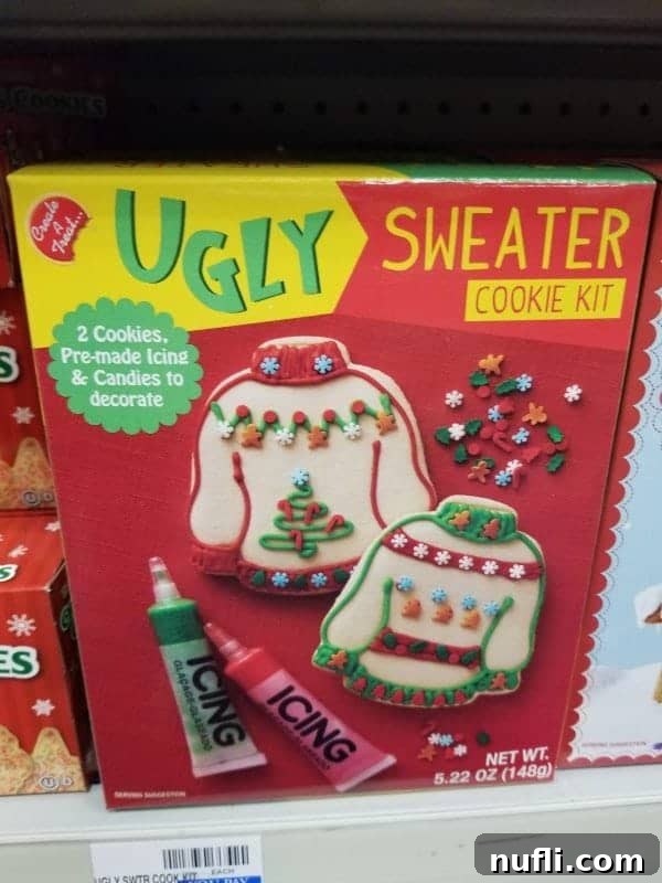 Ugly Sweater Cookie Kit