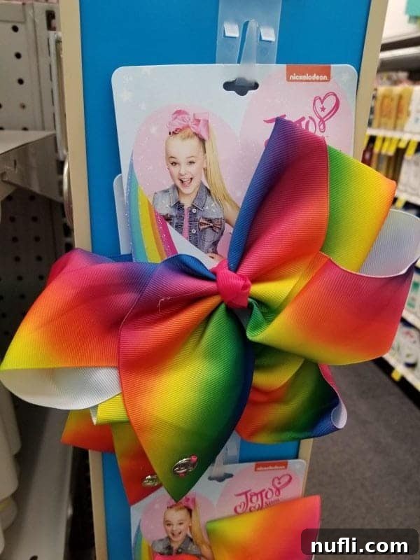 JoJo Siwa Rainbow bow