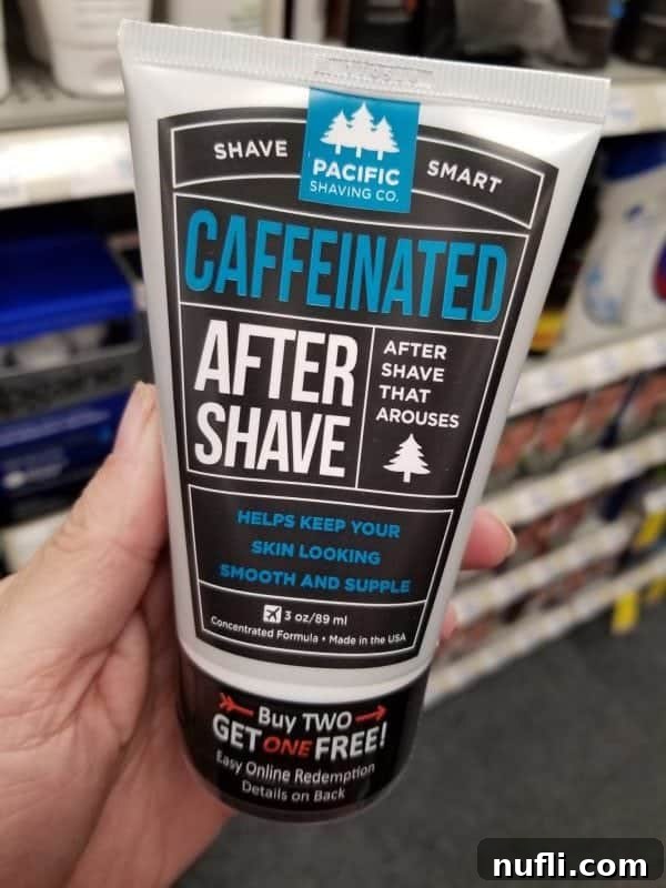 caffeinated after shave 