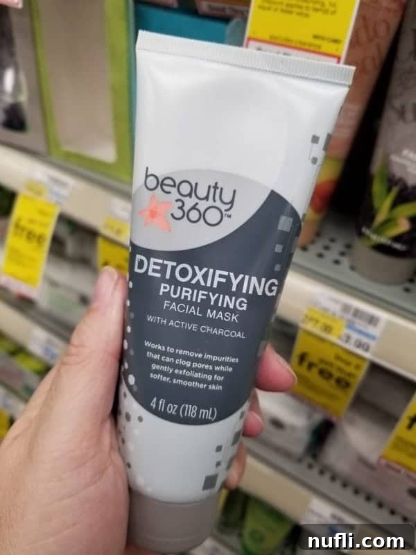 detoxifying purifiying facial mask