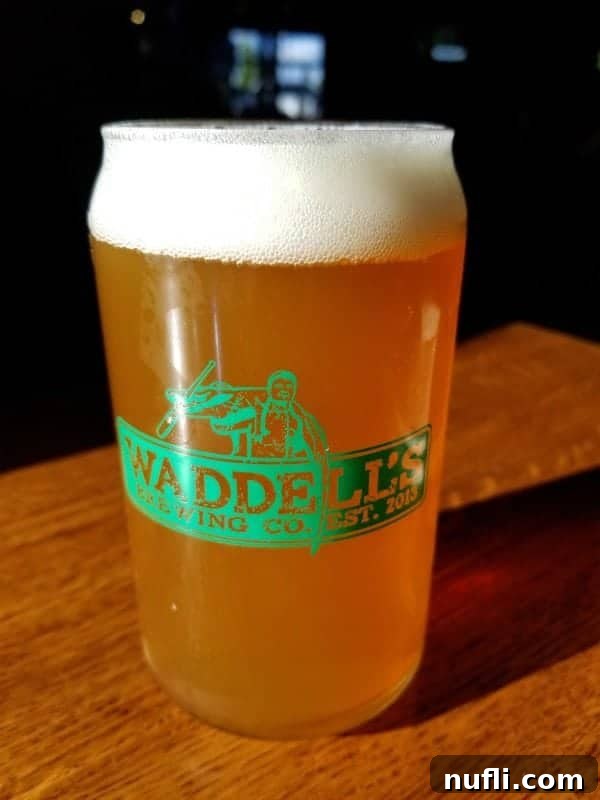 Spokane Washington Adventures Your Ultimate Guide 5 Waddels Brewing Co beer glass filled