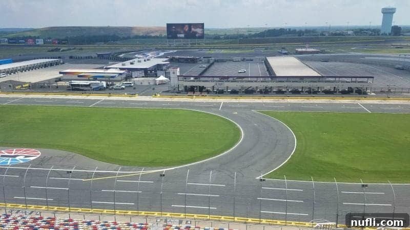 Charlotte Motor Speedway nascar track panorama