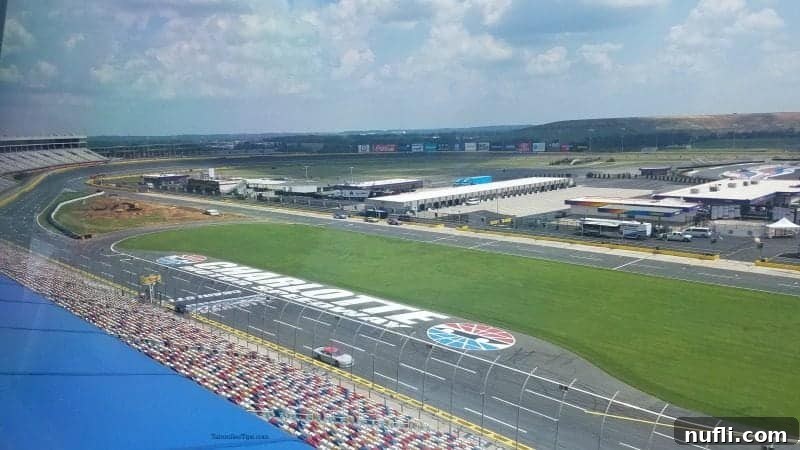 Charlotte Motor Speedway nascar track