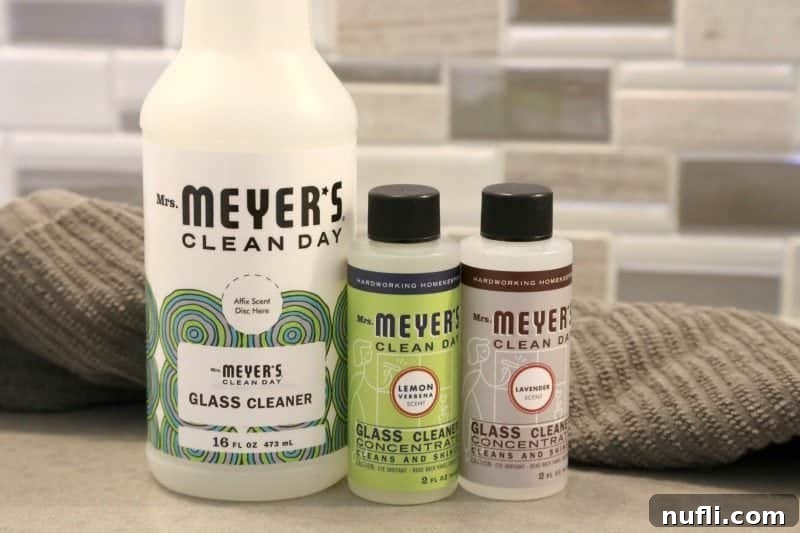 Mrs Meyers Clean Day products lemon verbena and lavender