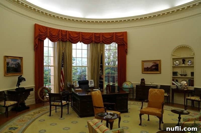 Replica of Gerald Ford's Oval Office