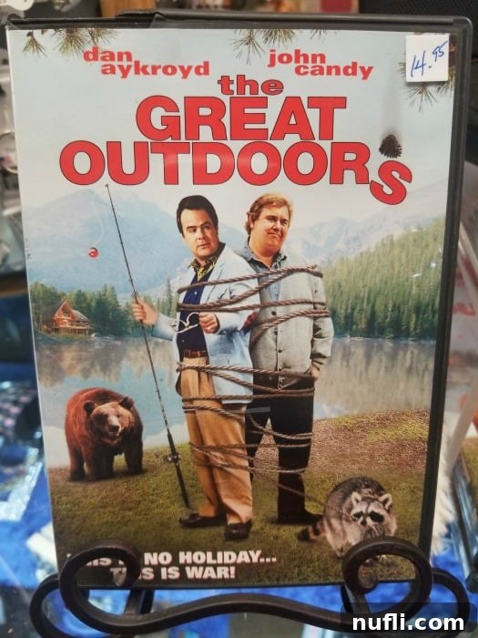 The Pines Resort - Bass Lake, California: A Video Tour 8 The Great Outdoors movie cover featuring Dan Aykroyd and John Candy