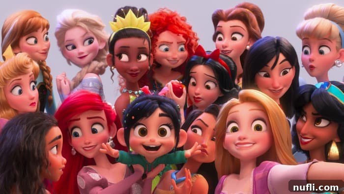 Ralph Breaks the Internet princess characters
