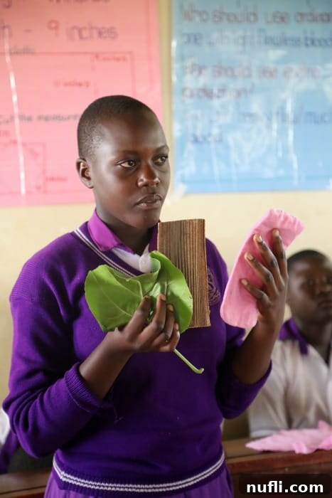 female student in uganda
