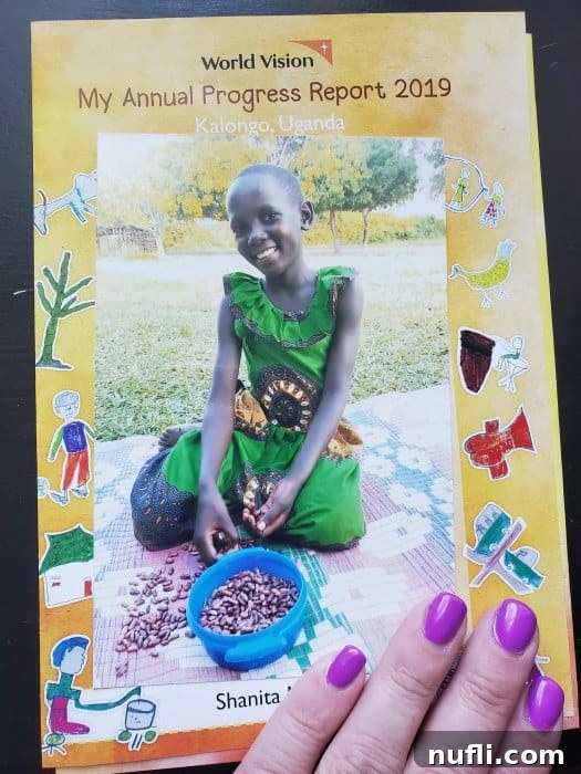 World vision annual progress report